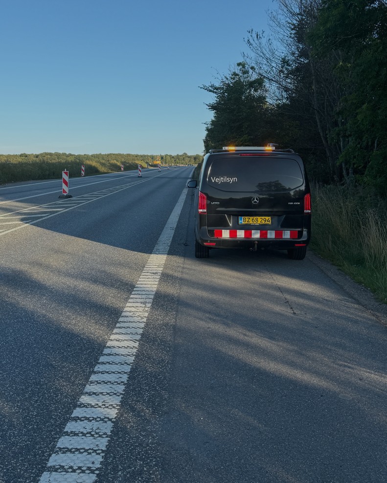 Trafik på dansk motorvej